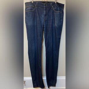 Joe's The Brixton Dark Wash Denim Blue Jeans Men's Sz 38 (Has a hole)